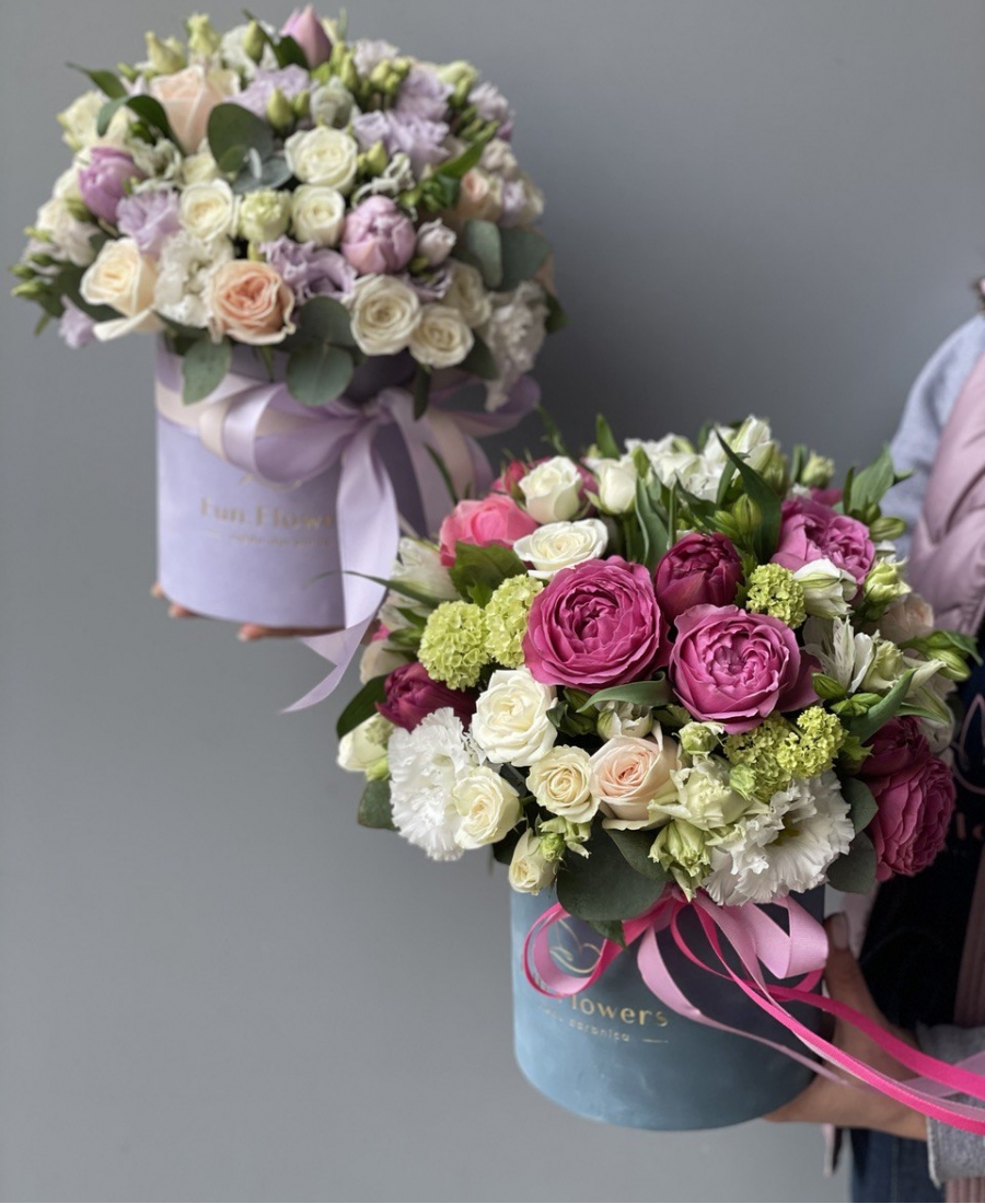 Caja de flores - Nube